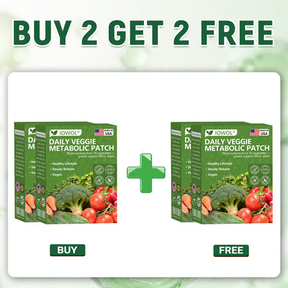 𝐈𝐎𝐖𝐎𝐋® 𝐃𝐚𝐢𝐥𝐲 𝐕𝐞𝐠𝐞𝐭𝐚𝐛𝐥𝐞 𝐌𝐞𝐭𝐚𝐛𝐨𝐥𝐢𝐜 𝐏𝐚𝐭𝐜𝐡🥦 𝐮𝐬𝐞𝐬 𝐨𝐫𝐠𝐚𝐧𝐢𝐜 𝐯𝐞𝐠𝐞𝐭𝐚𝐛𝐥𝐞 𝐞𝐱𝐭𝐫𝐚𝐜𝐭𝐬 𝐚𝐧𝐝 𝐩𝐡𝐲𝐭𝐨𝐧𝐮𝐭𝐫𝐢𝐞𝐧𝐭𝐬 𝐟𝐫𝐨𝐦 𝟑𝟗 𝐯𝐞𝐠𝐞𝐭𝐚𝐛𝐥𝐞𝐬 + 𝐠𝐫𝐞𝐞𝐧𝐬 𝐭𝐨 𝐬𝐮𝐩𝐩𝐨𝐫𝐭 𝐝𝐞𝐭𝐨𝐱, 𝐝𝐢𝐠𝐞𝐬𝐭𝐢𝐨𝐧 & 𝐦𝐞𝐭𝐚𝐛𝐨𝐥𝐢𝐜 𝐫𝐞𝐬𝐞𝐭, 𝐚𝐧𝐝 𝐛𝐨𝐨𝐬𝐭 𝐞𝐧𝐞𝐫𝐠𝐲 𝐟𝐨𝐫 𝐚𝐥𝐥-𝐝𝐚𝐲 𝐰𝐞𝐥𝐥𝐧𝐞𝐬𝐬.