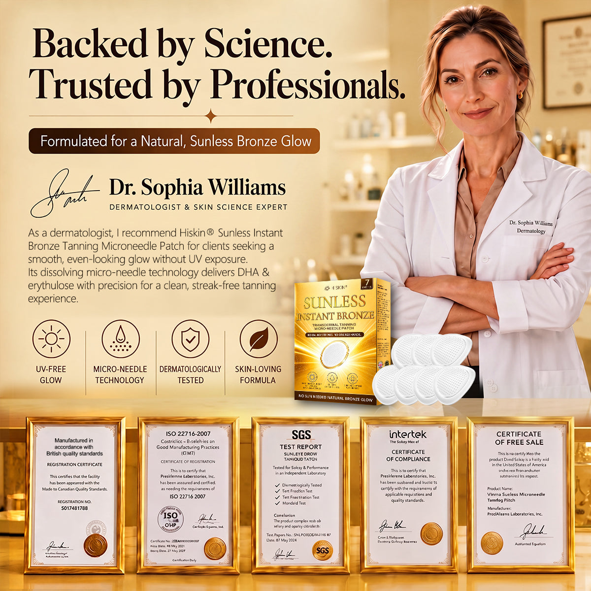 𝑶𝒇𝒇𝒊𝒄𝒊𝒂𝒍 𝑺𝒕𝒐𝒓𝒆 | 𝐇𝐢𝐬𝐤𝐢𝐧® 𝐒𝐮𝐧𝐥𝐞𝐬𝐬 𝐈𝐧𝐬𝐭𝐚𝐧𝐭 𝐁𝐫𝐨𝐧𝐳𝐞 𝐓𝐚𝐧𝐧𝐢𝐧𝐠 𝐌𝐢𝐜𝐫𝐨𝐧𝐞𝐞𝐝𝐥𝐞 𝐏𝐚𝐭𝐜𝐡 ☀️ 𝐍𝐨 𝐔𝐕, 𝐍𝐨 𝐎𝐫𝐚𝐧𝐠𝐞, 𝐍𝐨 𝐒𝐭𝐫𝐞𝐚𝐤𝐬, 𝐍𝐨 𝐃𝐇𝐀, 𝐍𝐨 𝐌𝐞𝐬𝐬