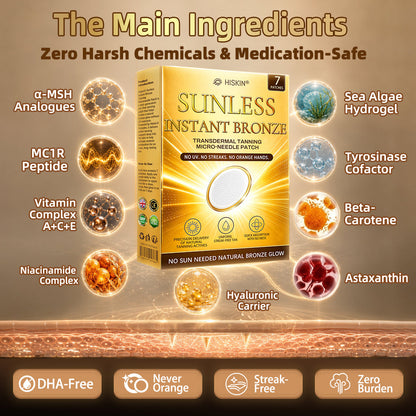 𝑶𝒇𝒇𝒊𝒄𝒊𝒂𝒍 𝑺𝒕𝒐𝒓𝒆 | 𝐇𝐢𝐬𝐤𝐢𝐧® 𝐒𝐮𝐧𝐥𝐞𝐬𝐬 𝐈𝐧𝐬𝐭𝐚𝐧𝐭 𝐁𝐫𝐨𝐧𝐳𝐞 𝐓𝐚𝐧𝐧𝐢𝐧𝐠 𝐌𝐢𝐜𝐫𝐨𝐧𝐞𝐞𝐝𝐥𝐞 𝐏𝐚𝐭𝐜𝐡 ☀️ 𝐍𝐨 𝐔𝐕, 𝐍𝐨 𝐎𝐫𝐚𝐧𝐠𝐞, 𝐍𝐨 𝐒𝐭𝐫𝐞𝐚𝐤𝐬, 𝐍𝐨 𝐃𝐇𝐀, 𝐍𝐨 𝐌𝐞𝐬𝐬